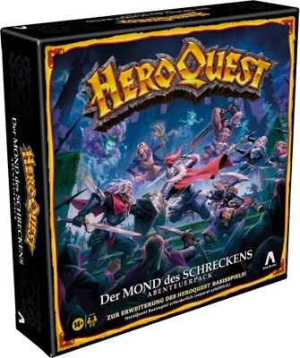 Produktbild von Avalon Hill HeroQuest - Der Mond des Schreckens Abenteuerpack, Brettspiel