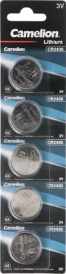 Produktbild von Camelion CR2430 Lithium Batterie im praktischen 5er Set
