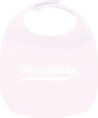 Produktbild von Huuraa Unisex Babylatz Traummann Schriftzug Geschenk Babypink  Baumwolle Traummann Mitbringsel