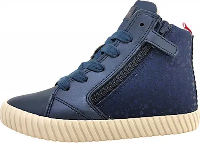 Produktbild von Geox J MIRROLESS GIRL Mädchen Schnürstiefel in Blau, Größe 31