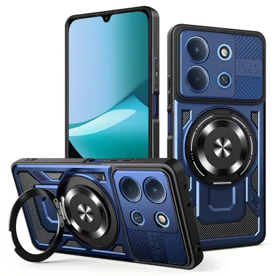 Zdjęcie produktu dla Techsuit etui RuggedCam do Xiaomi Redmi 15C 4G / Redmi 15C 5G - niebieskie