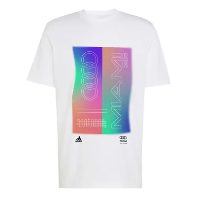 Produktbild von Original Audi Formel 1 Miami Grafik-T-Shirt weiß, Gr. L