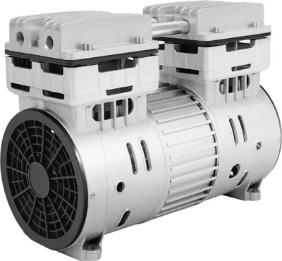 Produktbild von Elektrischer Luftkompressor - Ölfrei Leise - 750 W 1 PS - 220 V - 1400 U/min - 8 bar - 145 L/min - Silber