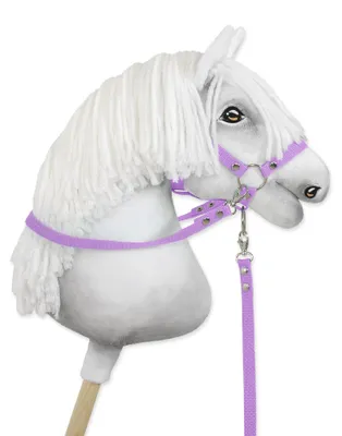 Produktbild von Hobby Horse Zügel für Halfter - lila – 5902366016693