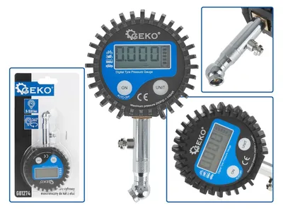 Obrázok produktu pre Digitálny manometer - merač tlaku v pneumatikách, Geko