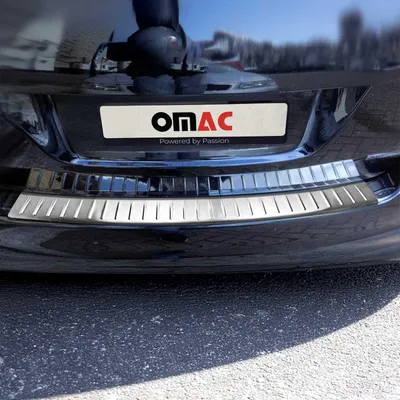 Zdjęcie produktu dla Osłona progu tylnego zderzaka do VW Golf 2009-2013 Stal nierdzewna szczotkowana