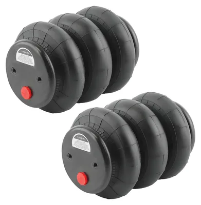 Produktbild von Paar 2600 LBS Federbalg Luftfederung Triple Bellows Standard for Light Duty