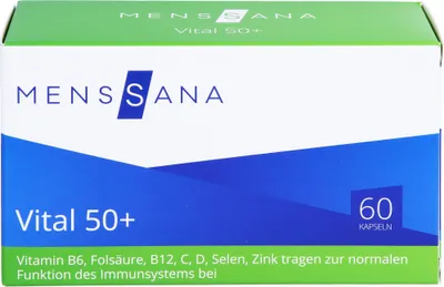 Produktbild von MensSana Vital 50+ Kapseln, 60 St. Kapseln
