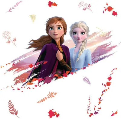 Produktbild von Stickers Elsa & Anna La Reine des Neiges 2 Disney
