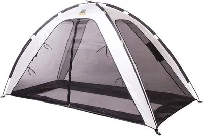 Produktbild von DERYAN Bettzelt-Moskitonetz – 200 × 90 cm – Hochwertiges 1-mm-Mückennetz – Elfenbein