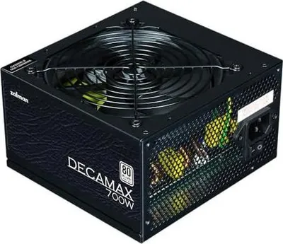 Produktbild von Netzteil ZALMAN DecaMax 700W, 80 Plus , Non-Modular, 120mm Lüfter, Schwarz
