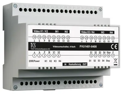 Obrázek produktu pro Přepínač videosignálu FVU1401-0400 4-kanálový (FVU1401-0400)