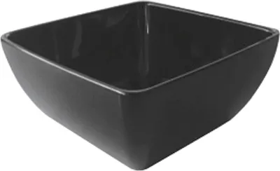 Produktbild von Q SQUARED NYC Schüssel Diamond, 19 x 19 cm, Melamin, schwarz