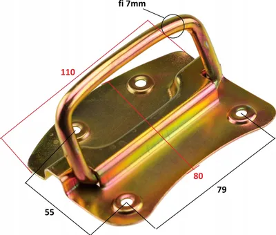 Produktbild von FEINZ | Möbelgriff - 110x80mm - Gold - Hochwertig - Elegantes Design - Robust und Langlebig