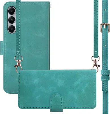 Zdjęcie produktu dla imoshion Etui ze sznurkiem do Samsung Galaxy A35 - turkusowy