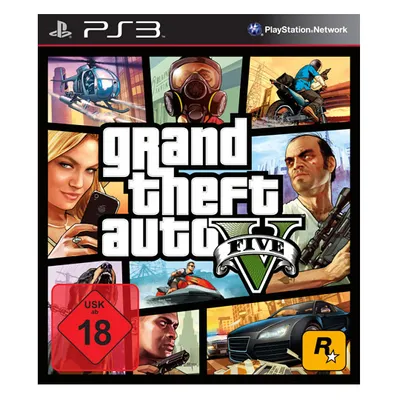 Produktbild von Sony PlayStation 3 Super Slim Konsole 500 GB GTA V Bundle Schwarz PS3 in