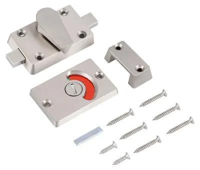 Produktbild von Verriegelungsmechanismus aus Zinklegierung mit Bolzenanzeige aus Edelstahl