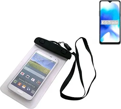 Produktbild von K-S-Trade Schutz Hülle Handy Hülle Kompatibel mit Blackview A80s Beach Bag wasserdicht 16cm x 10cm Schutzhülle Staub Sand Flachwasser Beachbag Case
