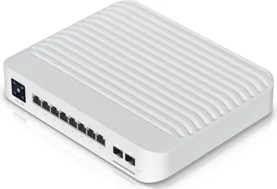 Produktbild von Ubiquiti UniFi USW-PRO-8-POE, Managed, L2/L3, Gigabit Ethernet (10/100/1000), Vollduplex, Power over Ethernet (PoE), 1U