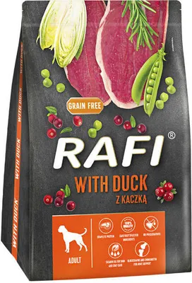 Zdjęcie produktu dla Rafi Sucha Karma Dla Psów Z Kaczką 3 Kg