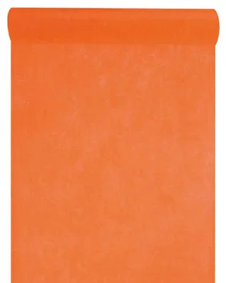Produktbild von VLIES- ROLLE Uni ( Dekorolle z.B.Tischläufer ) 30cm/10m ORANGE