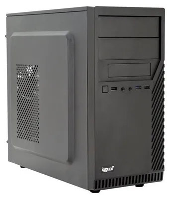 Produktbild von iggual PSIGG3, Tower, PC, Schwarz, ATX, SECC, Heimbüro