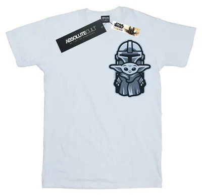 Productafbeelding van Star Wars - "The Mandalorian Child" T-shirt voor dames, model BI45694 (maat M), wit