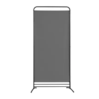 Produktbild von Angel Living 1 Teilig Paravent Raumteiler Freistehend Sichtschutzwand Raumteiler Stellwand Trennwand Sichtschutz für Büros Balkon Außengarten Grau