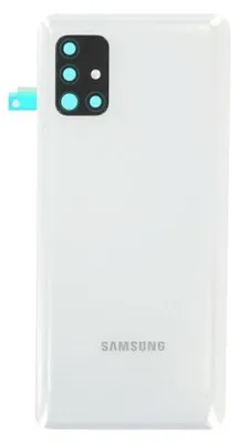 Produktbild von Samsung Galaxy A51 A515F Akkudeckel mit Kameralinse, weiss