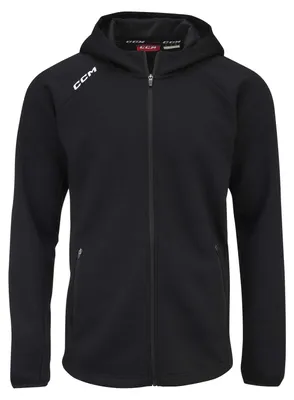 Obrázek produktu pro CCM Locker Room Full Zip Hoodie Black S