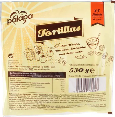 Produktbild von Palapa Tortilla frisch 15cm