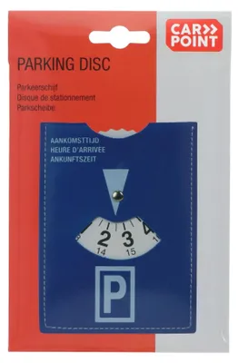 Immagine prodotto di Disco di parcheggio Carpoint 19 x 14 cm blu