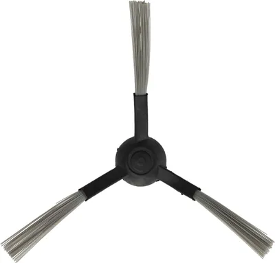 Produktbild von vhbw Seitenbürste kompatibel mit Proscenic M7 Saugroboter - schwarz, 3-armig