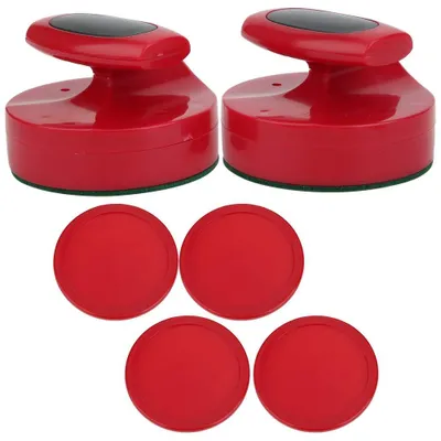 Obrázek produktu pro Stolní hra "Pusher" (stolní hokej), 94 mm, 2 kusy, včetně 4 puků a příslušenství