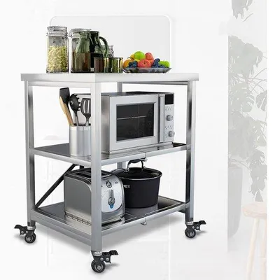 Produktbild von RVS Verrijdbare Trolley für Küche, Büro und Waschkammer