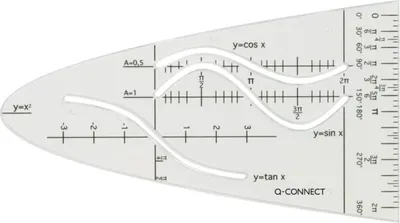 Produktbild von Q-Connect® KF00597 Parabel Sin Cos Tan Standard