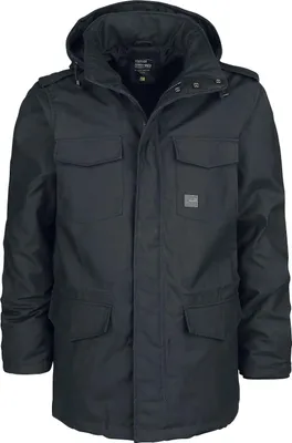 Produktbild von Vintage Industries Winterjacke Herren Darren Parka schwarz 3XL