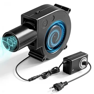 Zdjęcie produktu dla Wentylator promieniowy regulowany 220V ac chłodzenie urządzeń warsztat