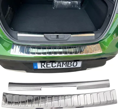 Produktbild von Ladekantenschutz Edelstahl innen + außen chrom passend für Peugeot 308 III Schrägheck | BJ ab 2021>