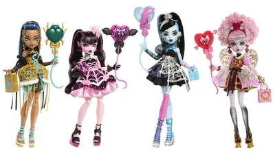 Produktbild von Monster High SCARY SWEET BIRTHDAY Doll Assortment, Modepuppe, Weiblich, 4 Jahr(e), Junge/Mädchen, 290 mm, Mehrfarbig
