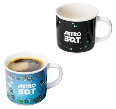 Image de Astro Bot Mug avec effet thermique Logo Astro Bot