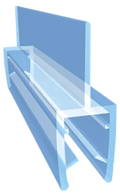 Produktbild von Inea U2 Duschkabinen-Dichtung für 6-8 mm Glas