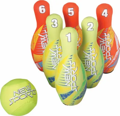 Produktbild von NSP Neopren-Bowling-Set im Netz