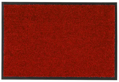 Zdjęcie produktu dla Mata czyszcząca Diamond kolor: czerwony - wycieraczka - mata wejściowa - mata drzwiowa - mata przeciwpyłowa, rozmiar: 800 x 600 mm