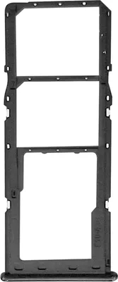 Produktbild von Clappio, Ersatzteil Dual-SIM- und Micro-SD-Kartenhalter für Samsung Galaxy A32, Schwarz