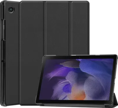 Produktbild von Samsung Galaxy Tab A8 10.5 (2021) Hülle - Tri-Fold Ständer Klapphülle mit Schlaf/Wach-Funktion - Schwarz