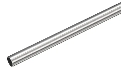 Edelstahl Kapillarrohr 6,5x0,2 mm, 250 mm lang, silber