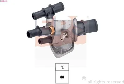 Produktbild von EPS Thermostat Kühlmittel 88°C für FIAT Doblo Kombi (119, 223) MULTIPLA (186) für ALFA ROMEO 156 (932)