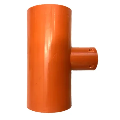 Produktbild von Drainage T Stück Reduzierung DN 100/ DN 50 90° PP Dränage Verbinder Reduktion für Drainagerohr Entwässerung System