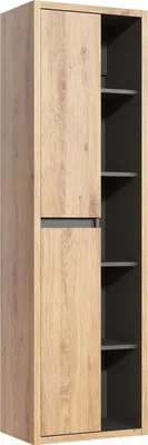 Produktbild von Badezimmer Hängeschrank 170x50x33 cm MARINA Shetland Eiche